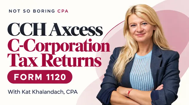 C-Corporation in CCH Axcess